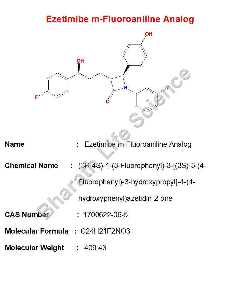 Ezetimibe m-Fluoroaniline Analog